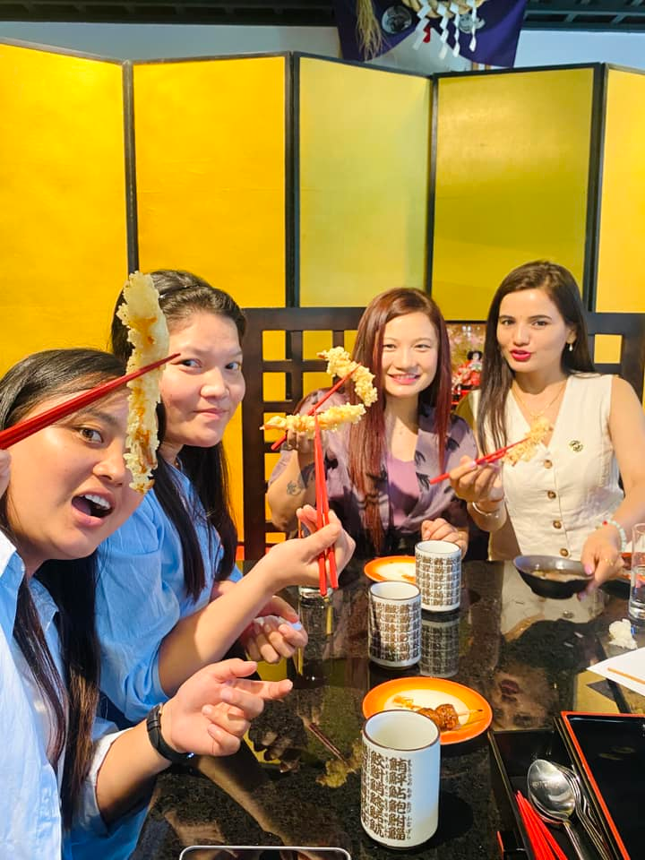 Student with Visa in Hand